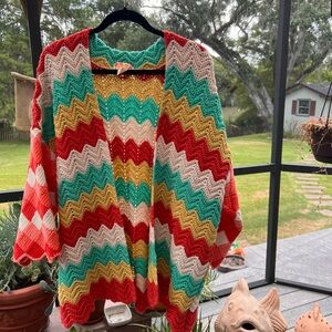 Honeybea Made in Canada One Size knitted sweater.